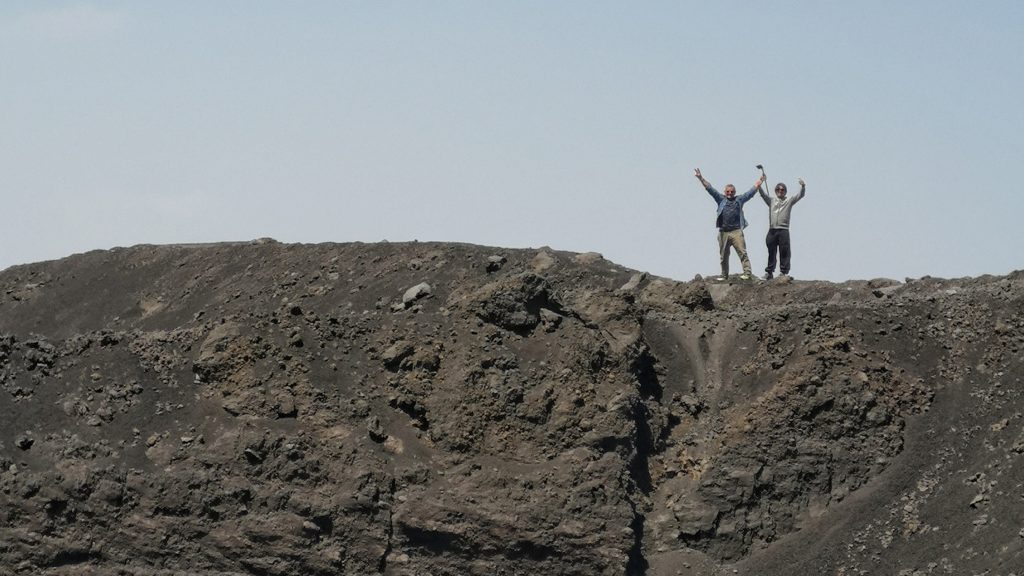 una giornata sull'etna 