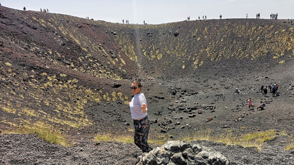 una giornata sull'etna 