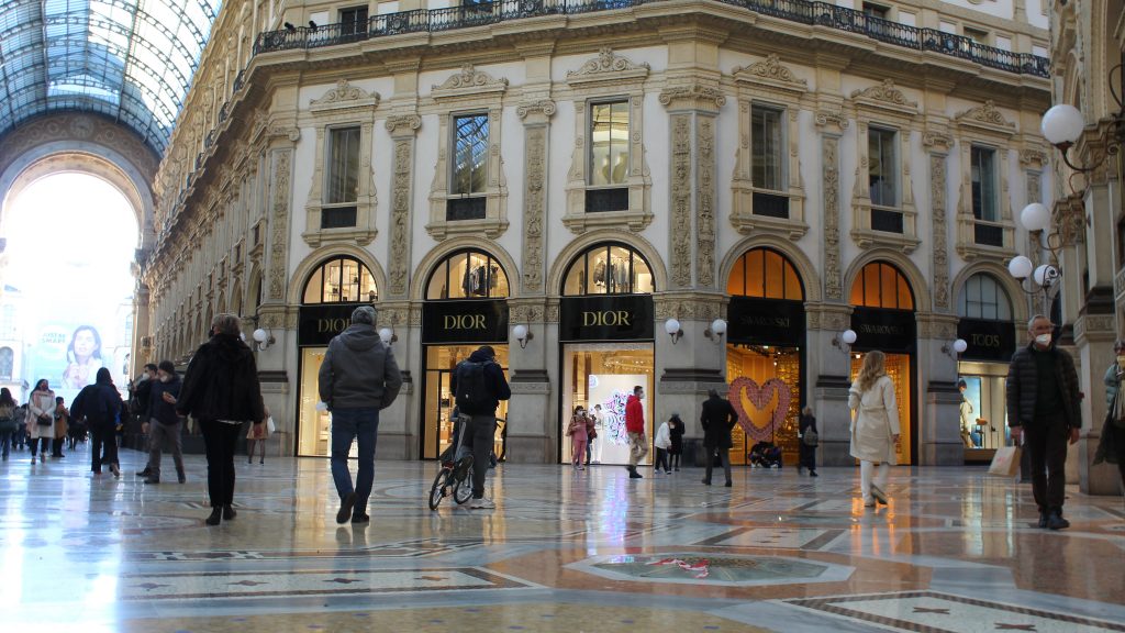 Gallerie e passaggi coperti a Milano