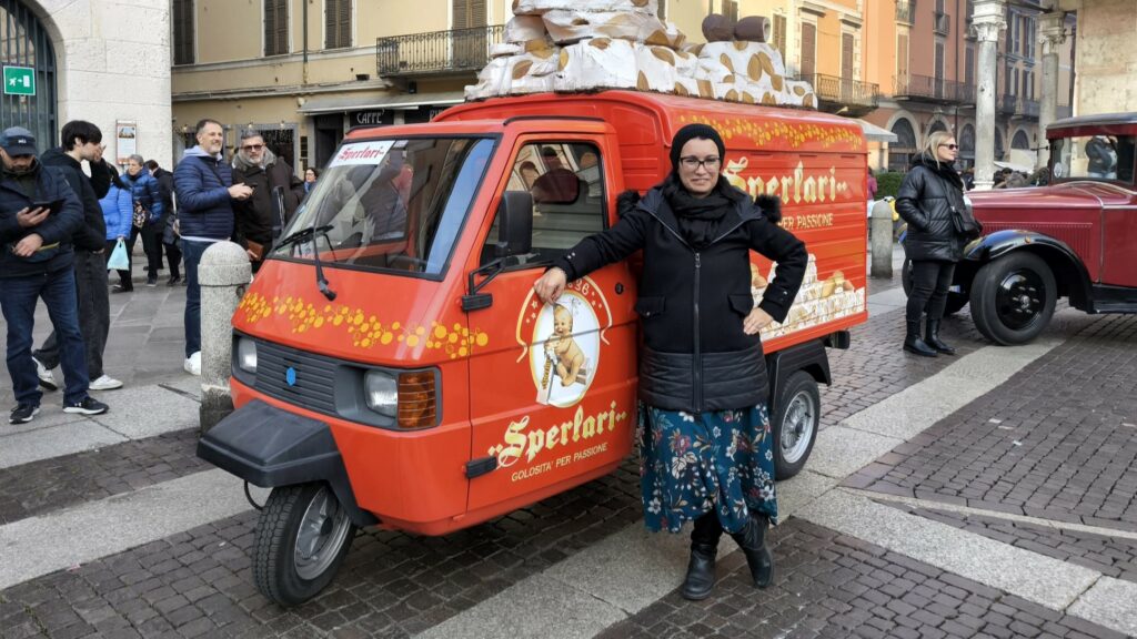 Cremona con il treno storico